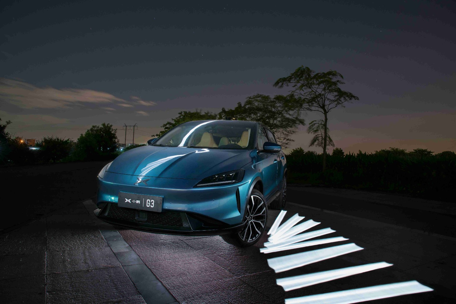 初涉光绘小鹏g3午夜魅影